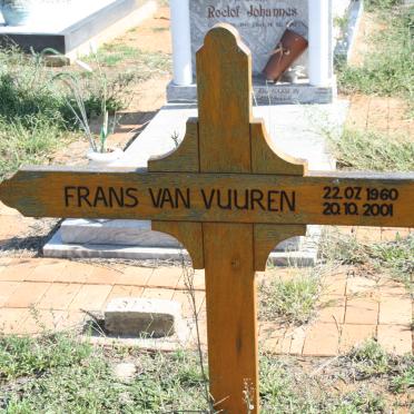 VUUREN Frans, van 1960-2001