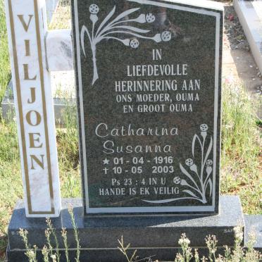 VILJOEN Catharina Susanna 1916-2003