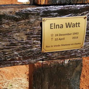 WATT Elna 1943-2018