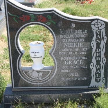 WALT Niekie, van der 1927-2003 &amp; Grace 1930-