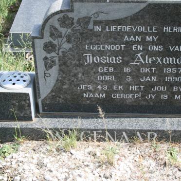 WAGENAAR Josias Alexander 1957-1990