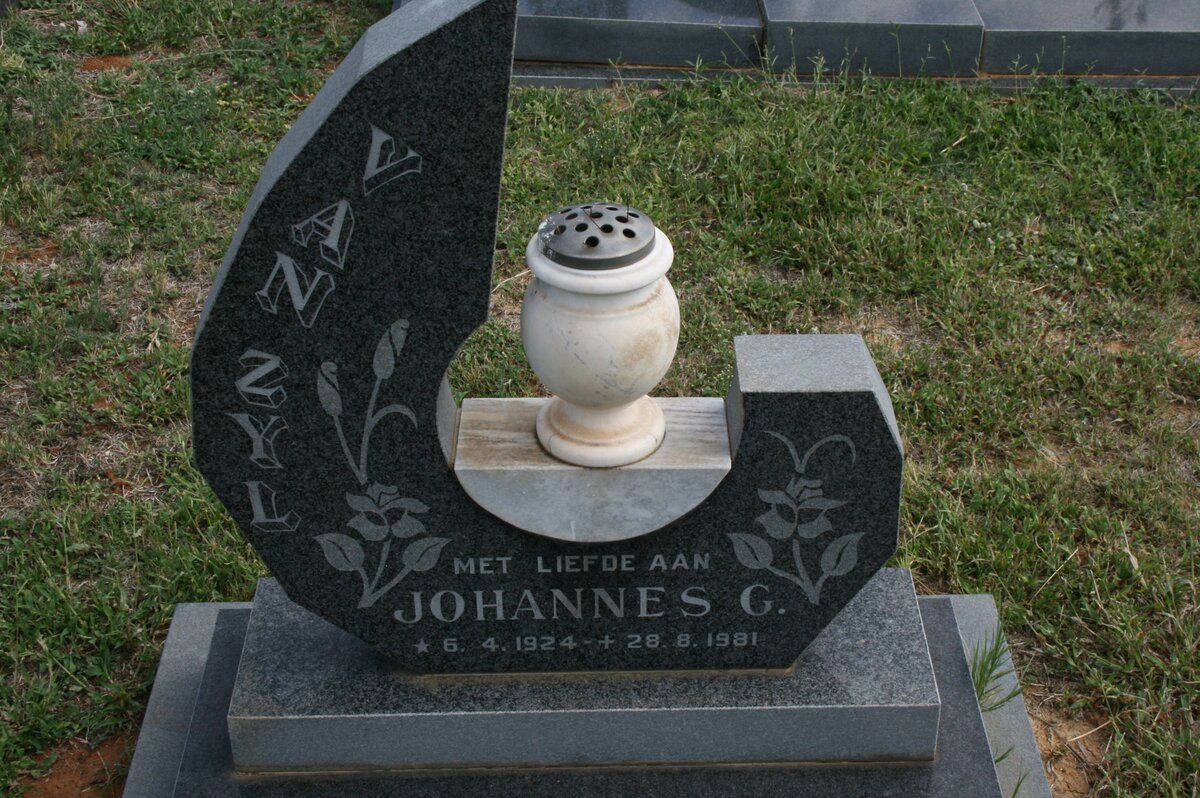 ZYL Johannes G., van 1924-1981