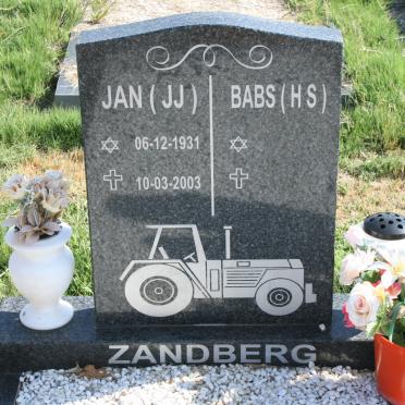 ZANDBERG J.J. 1931-2003 &amp; H.S.
