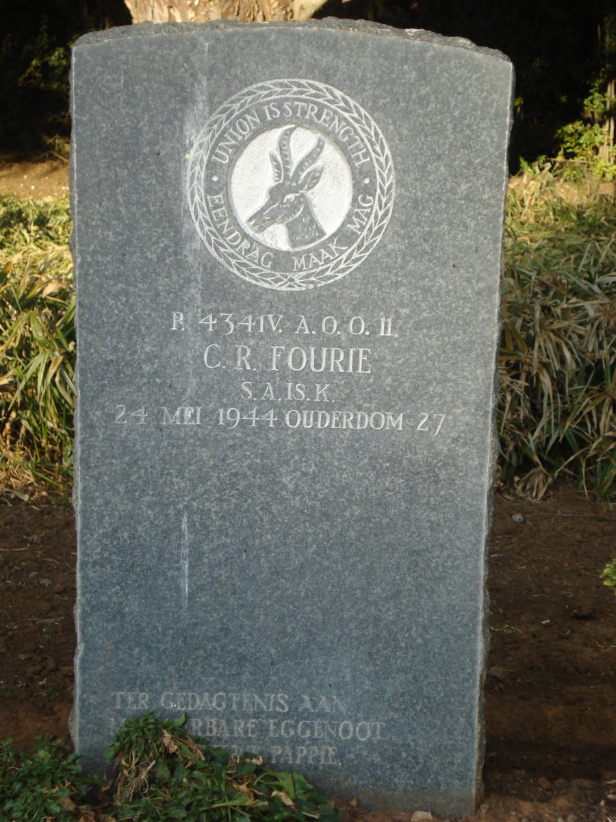 FOURIE C.R. -1944