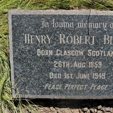 BLACK Henry Robert 1859-1949