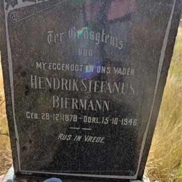 BIERMANN Hendrik Stefanus 1878-1946