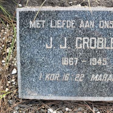 GROBLER J.J. 1867-1945