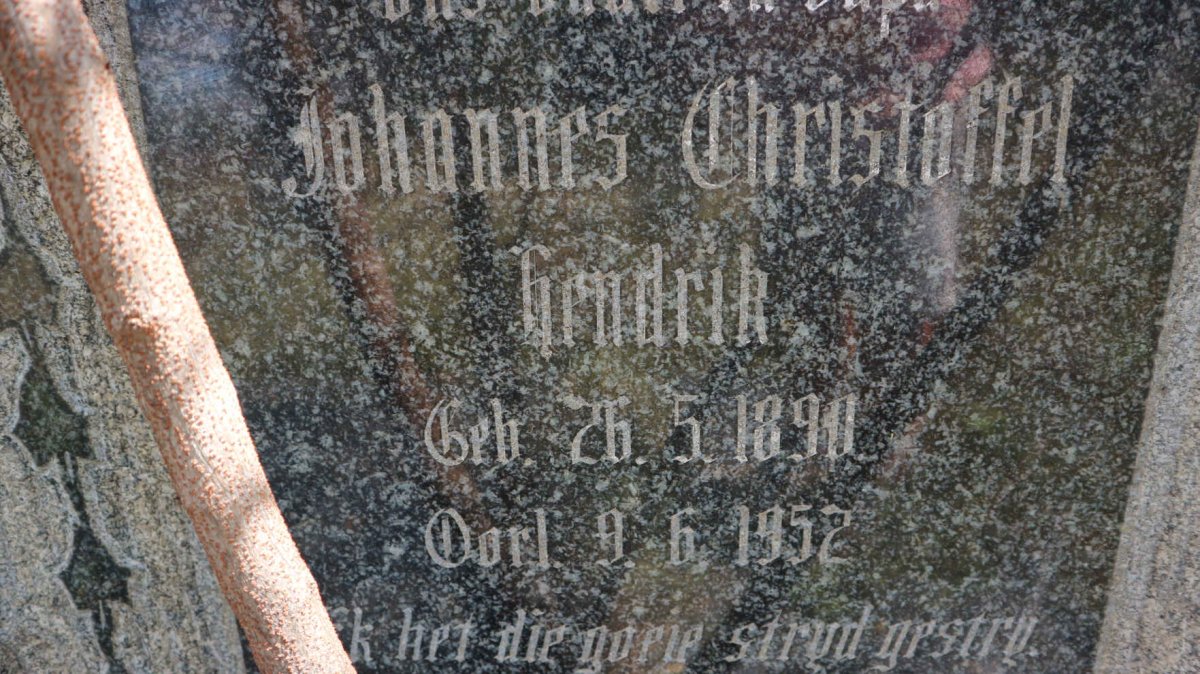 GREYLING Johannes Christoffel 1890-1952 &amp; Magdalena Elizabeth GREYVENSTEIN 1897-1978