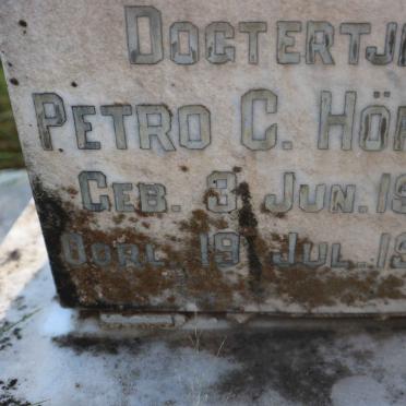 HÖRNE Petro C. 1951-1951