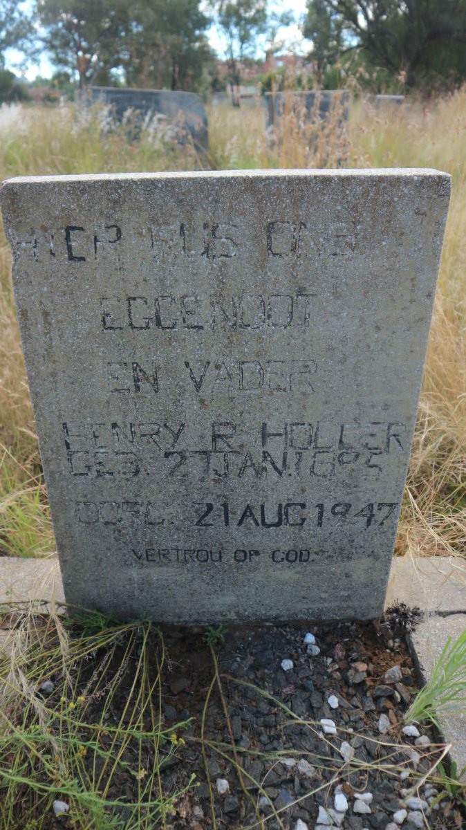 HOLLER Henry R. 1895-1947