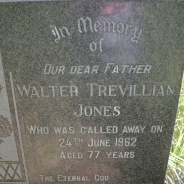 JONES Walter Trevillian -1962