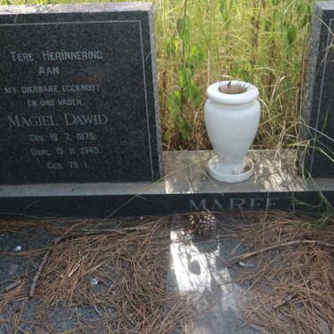 MAREE Magiel Dawid 1875-1945 &amp; Levina Catharina 1884-1969