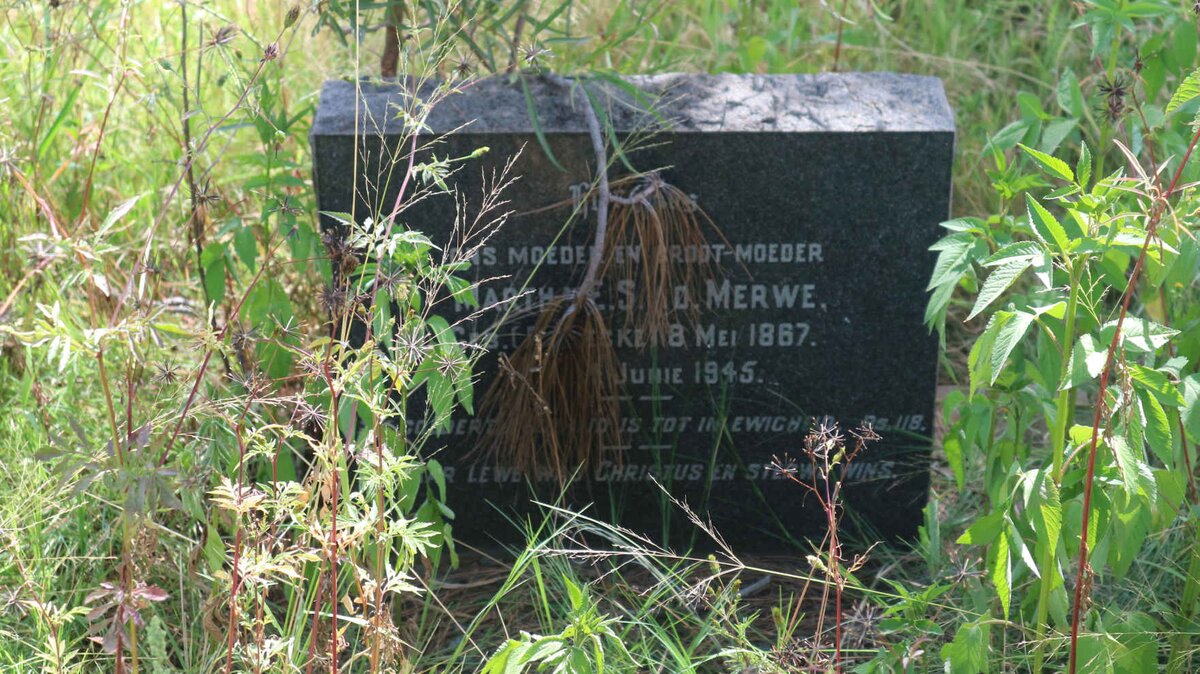 MERWE Martha E.S., v.d. nee ?ECKE 1867-1945