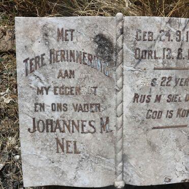 NEL Johannes M. 1864-1947