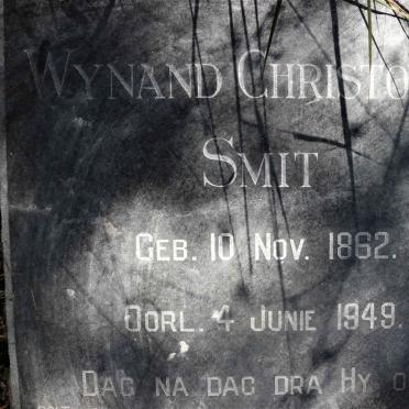 SMIT Wynand Christoffel 1862-1949