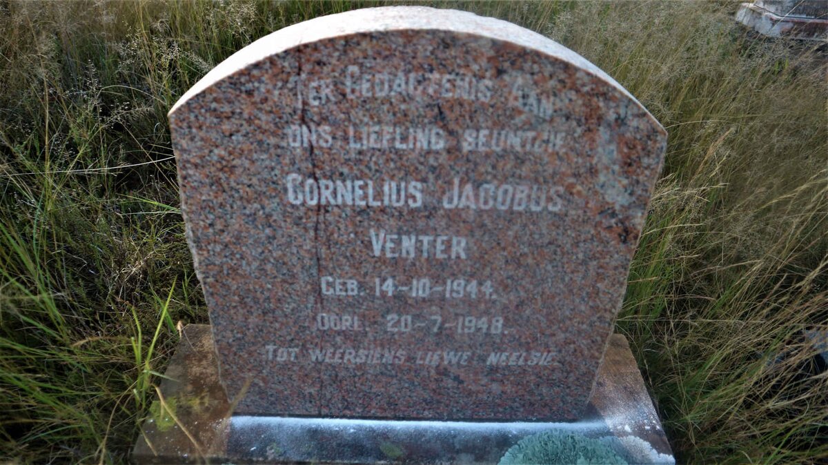 VENTER Cornelius Jacobus 1944-1948