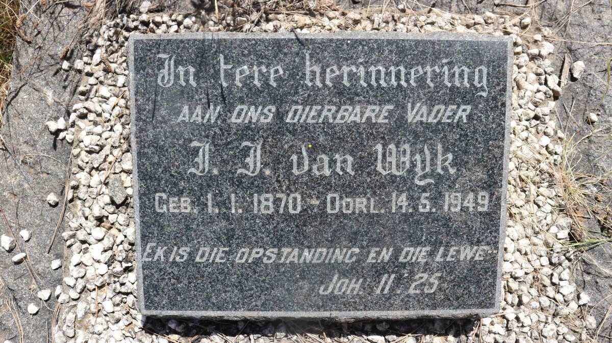 WYK J.J., van 1870-1949