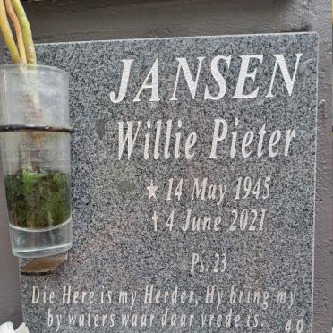 JANSEN Willie Pieter 1945-2021