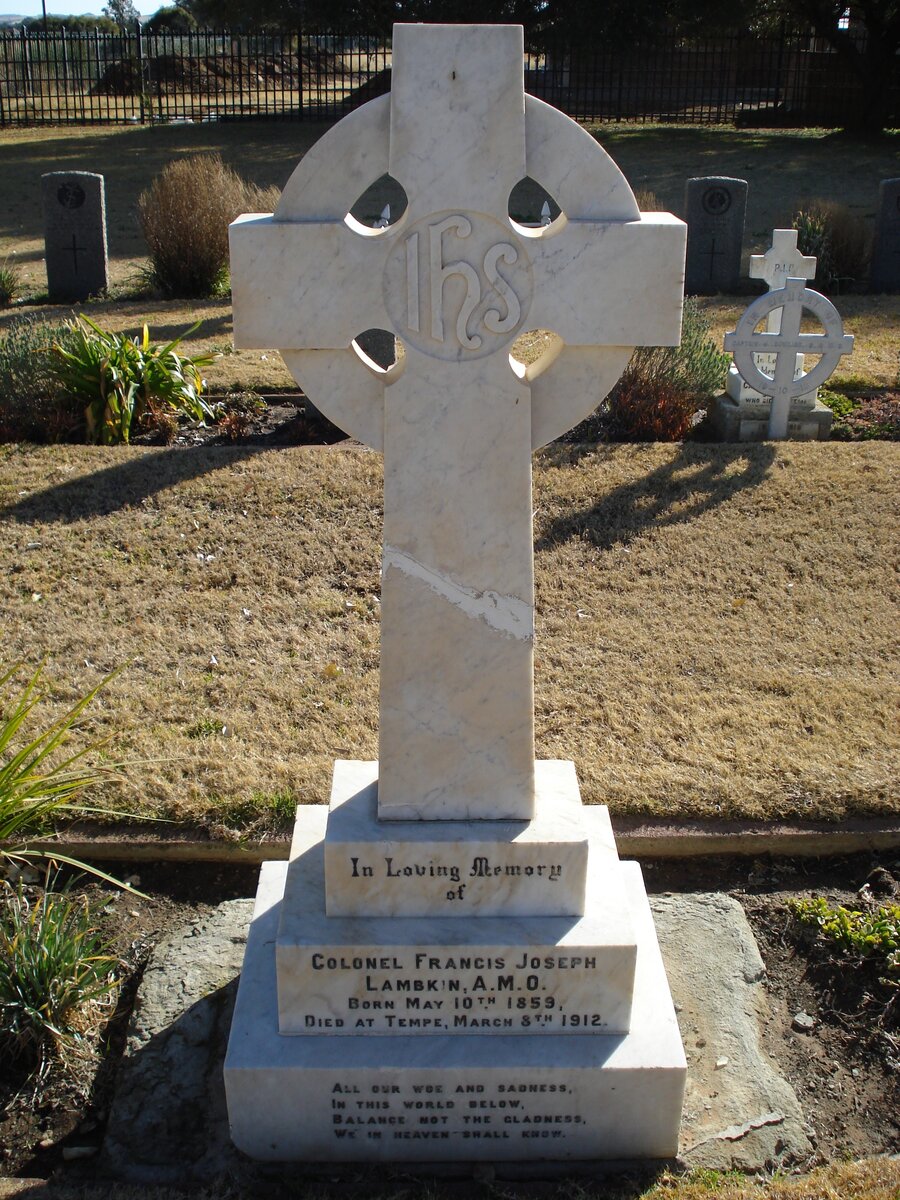 LAMBKIN Francis Joseph 1859-1912