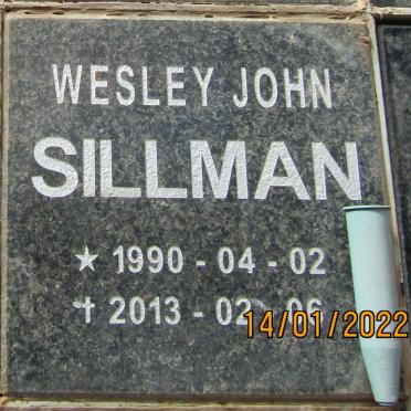 SILLMAN Wesley John 1990-2013