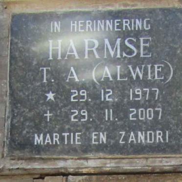 HARMSE T. A. 1977-2007