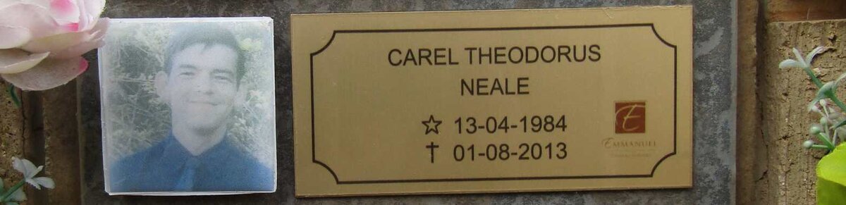 NEALE Carel Theodorus 1984-2013