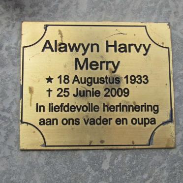 MERRY Alawyn Harvy 1933-2009