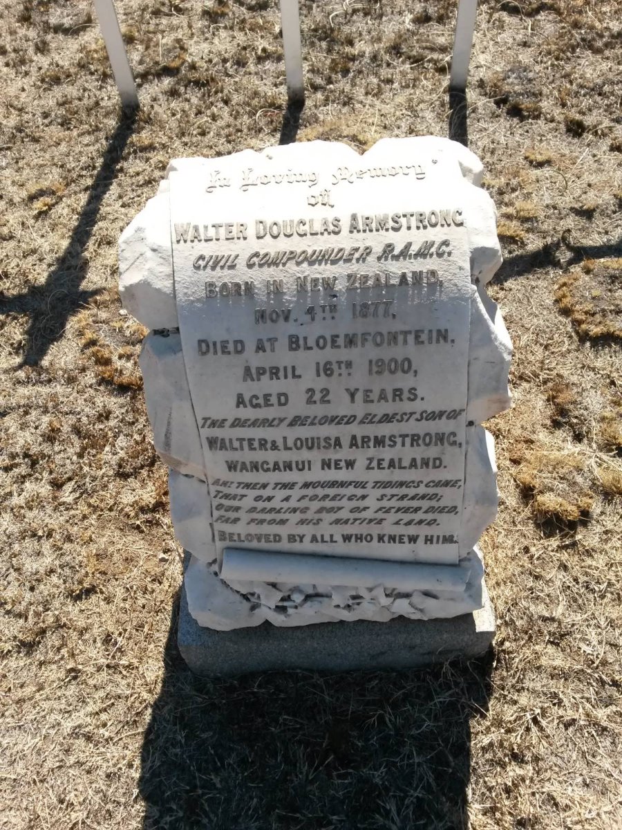 ARMSTRONG Walter Douglas 1877-1900