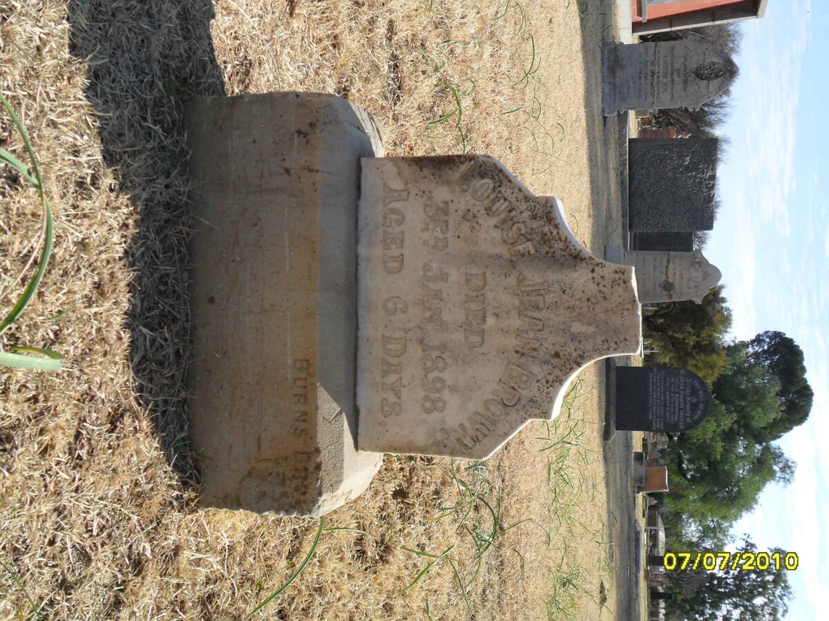 BROWN Louise Jean 1898-1898