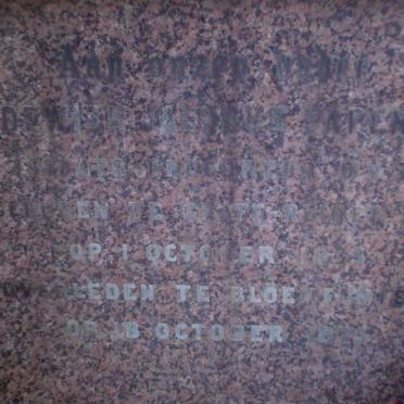 PAPENFUS Lodewijk Jacobus 1835-1875