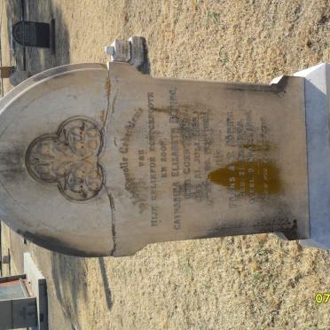 BONING Catharina Elizabeth nee COERTZEN 1855-1895 :: BONING Frans A.T. 1888-1896