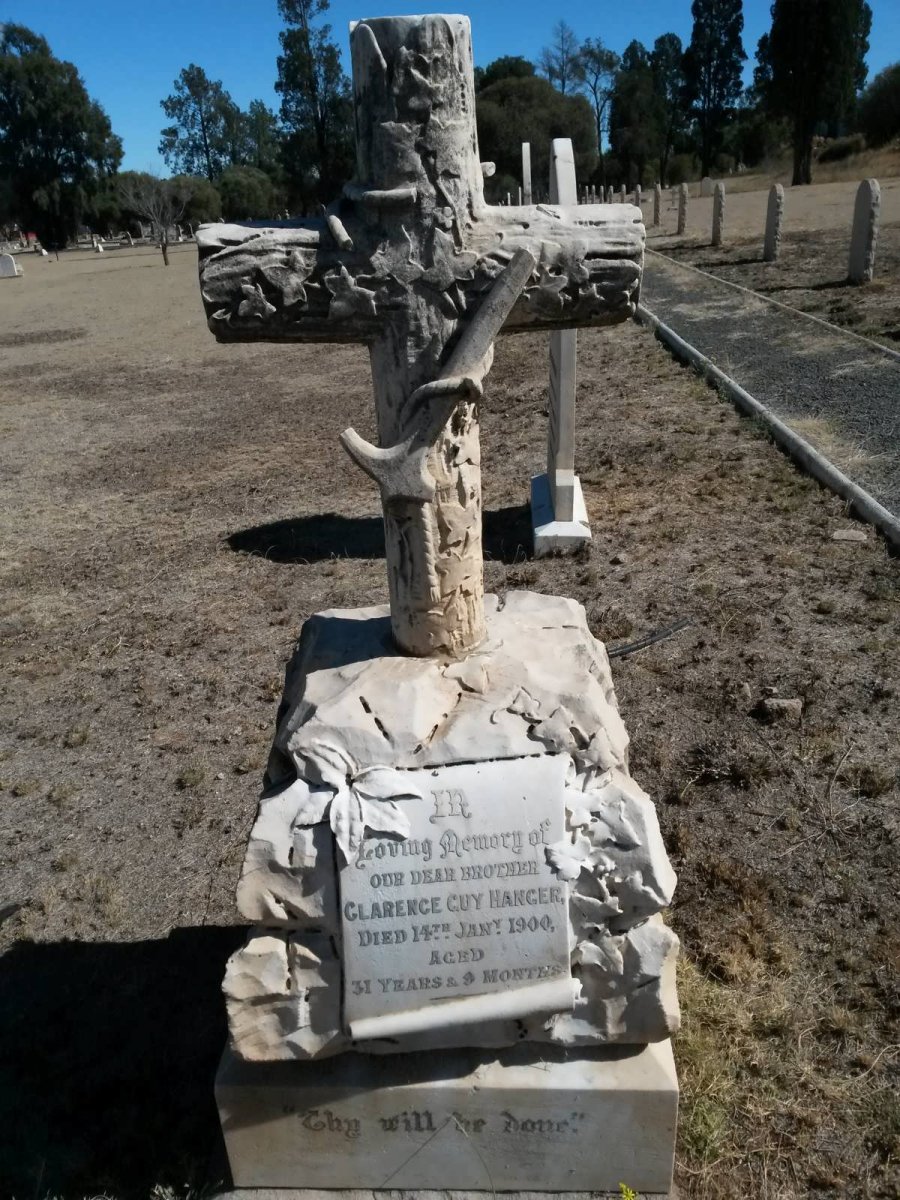 HANGER Clarence Guy -1900