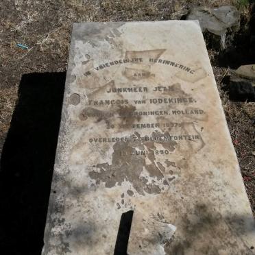 IDDEKINGE Jean Francois, van 1837-1890