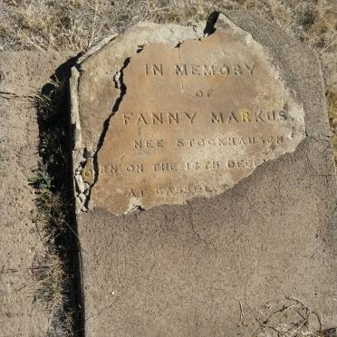 MARKUS Fanny nee STOCKHAUSEN