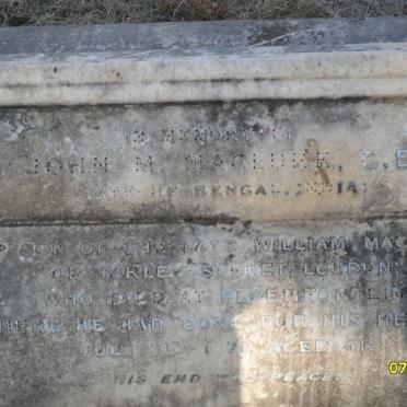 MACLURE John M. -1871