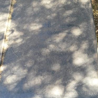 FOUCHE R. nee McDONALD 1900-1993