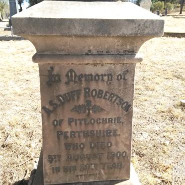 ROBERTSON A.S. Duff -1900