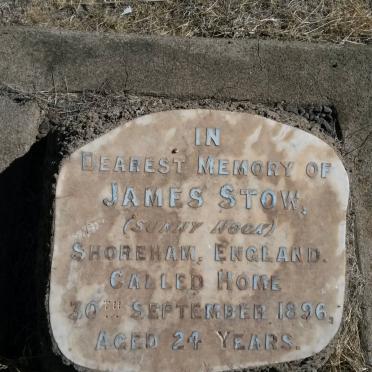 STOW James -1896