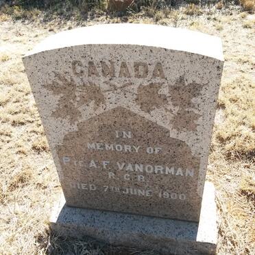 VANORMAN A.F. -1900