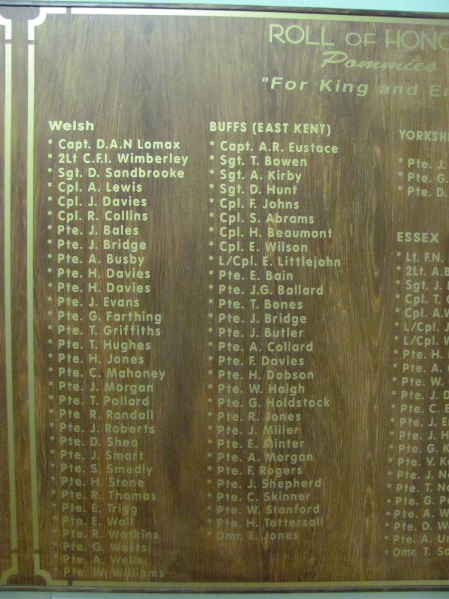 5. Roll of Honour :: Ererol -British