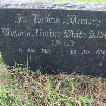 ATKINSON William Foster White 1905-1964