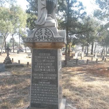 ASWEGEN Henning Jacobus, van 1880-1928