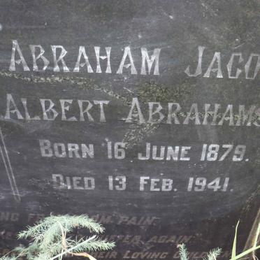ABRAHAMSE Abraham Jacob Albert 1879-1941