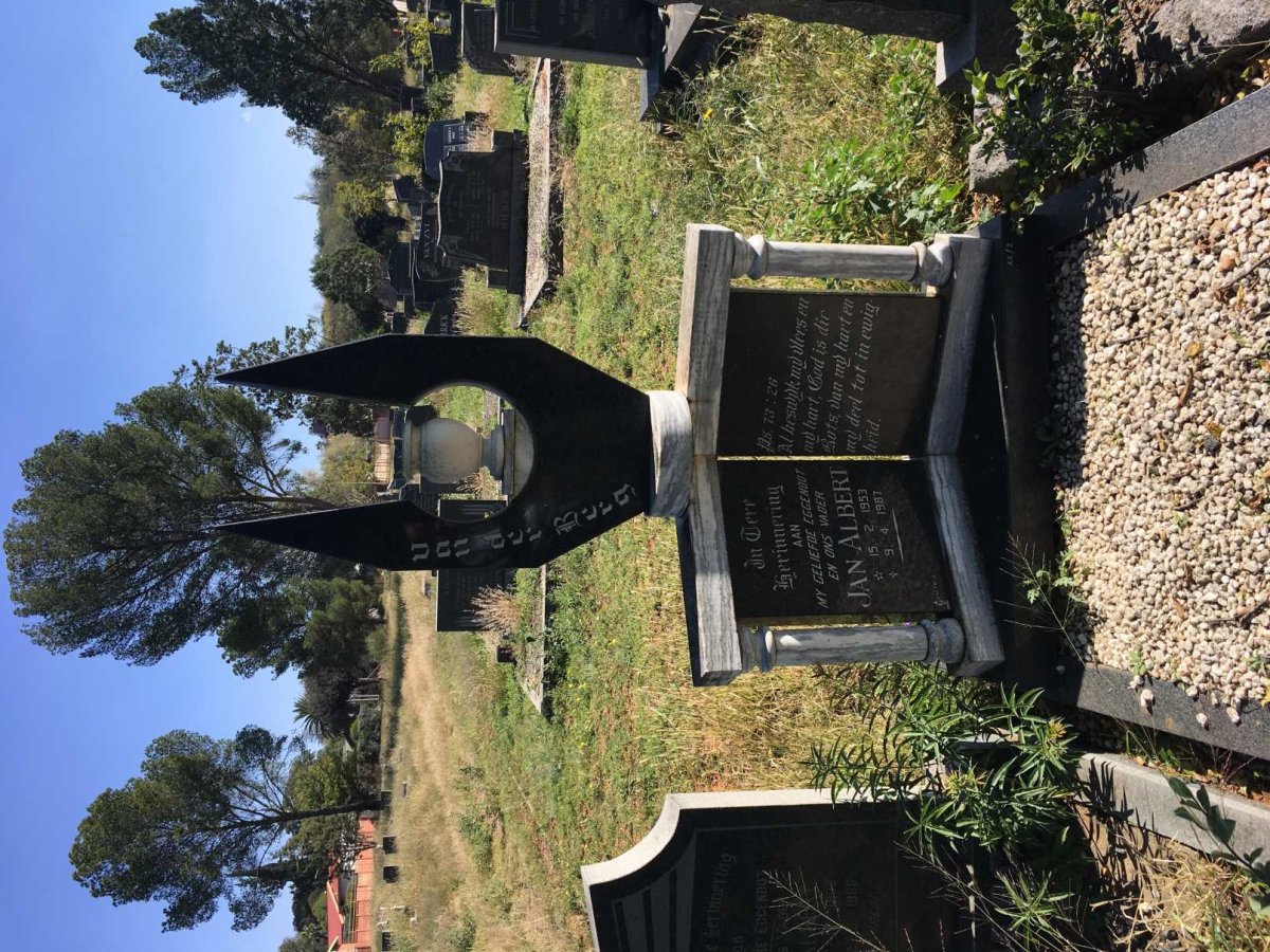 BERG Jan Albert, van der 1953-1987