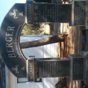 BERGER Abraham -1939 &amp; Nechame -1939