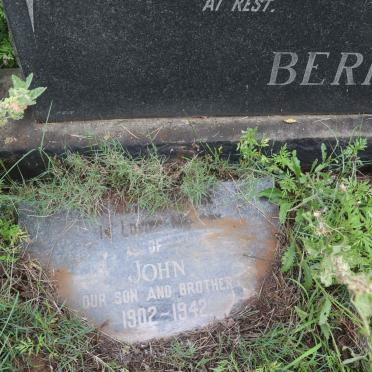 BERRY John 1902-1942
