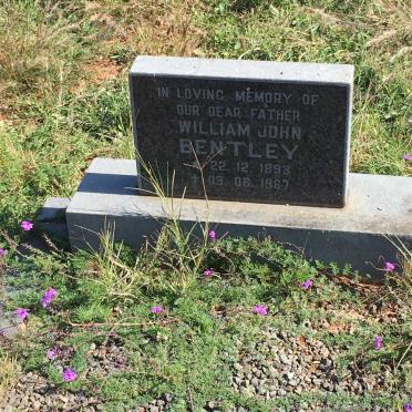 BENTLEY William John 1893-1967