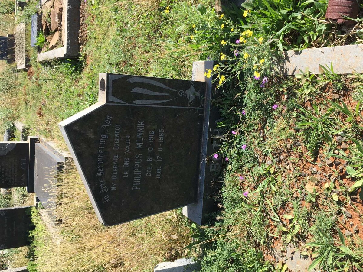 BOTHA Philippus Munnik 1916-1965