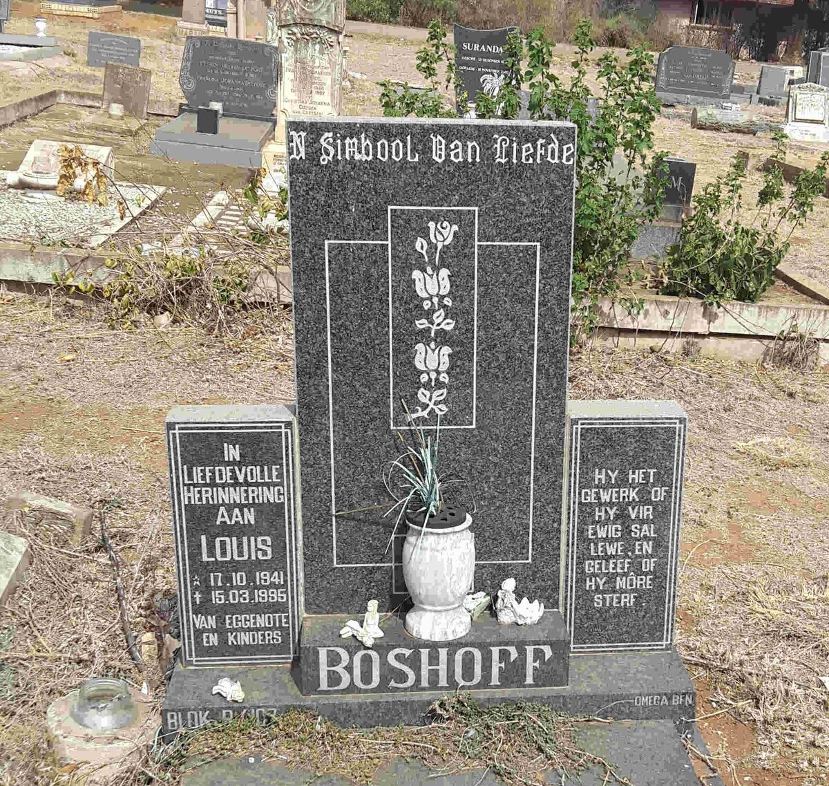 BOSHOFF Louis 1941-1995