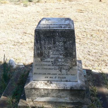 BOTHA Tinnie 1903-1918